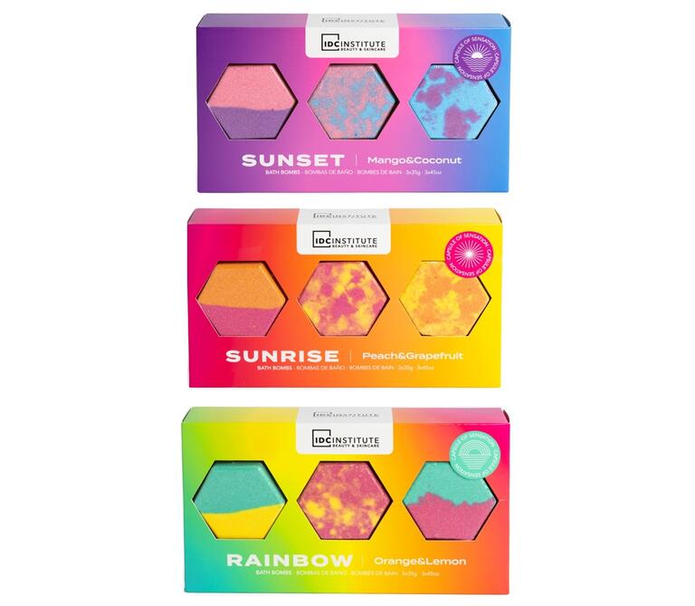 Pack bombas de baño aromas tropicales