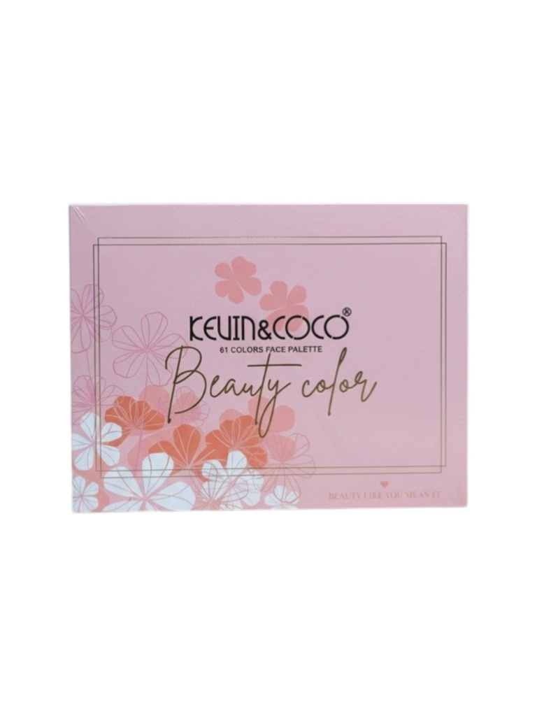 Paleta de 61 sombras