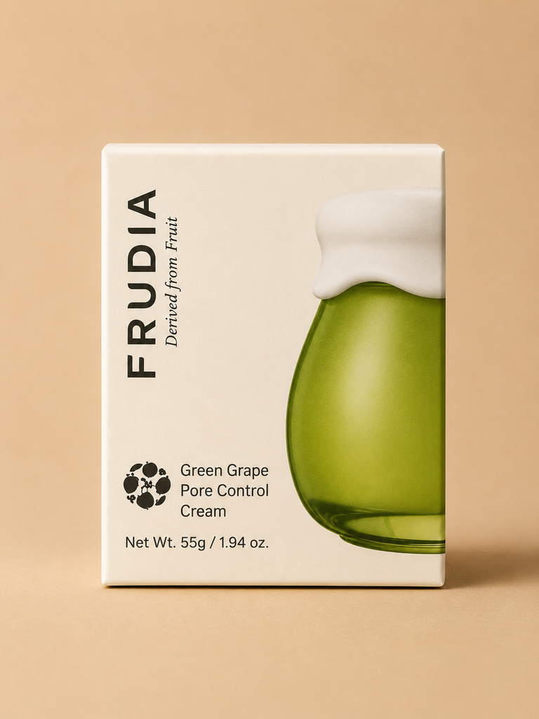 Crema hidratante control de poros uva verde